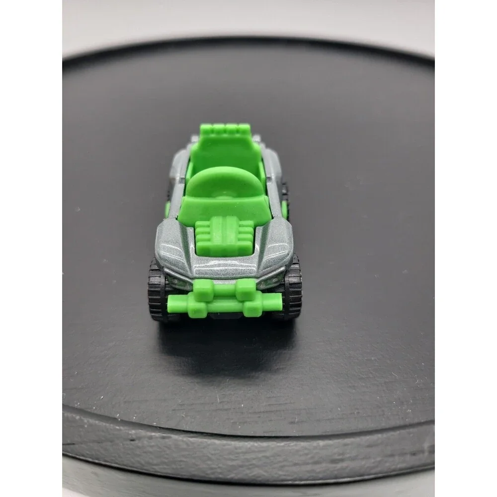 2017  Hot  Wheels BOGZILLA Green & Gray 1:64 DIiecast Car  with Black & White